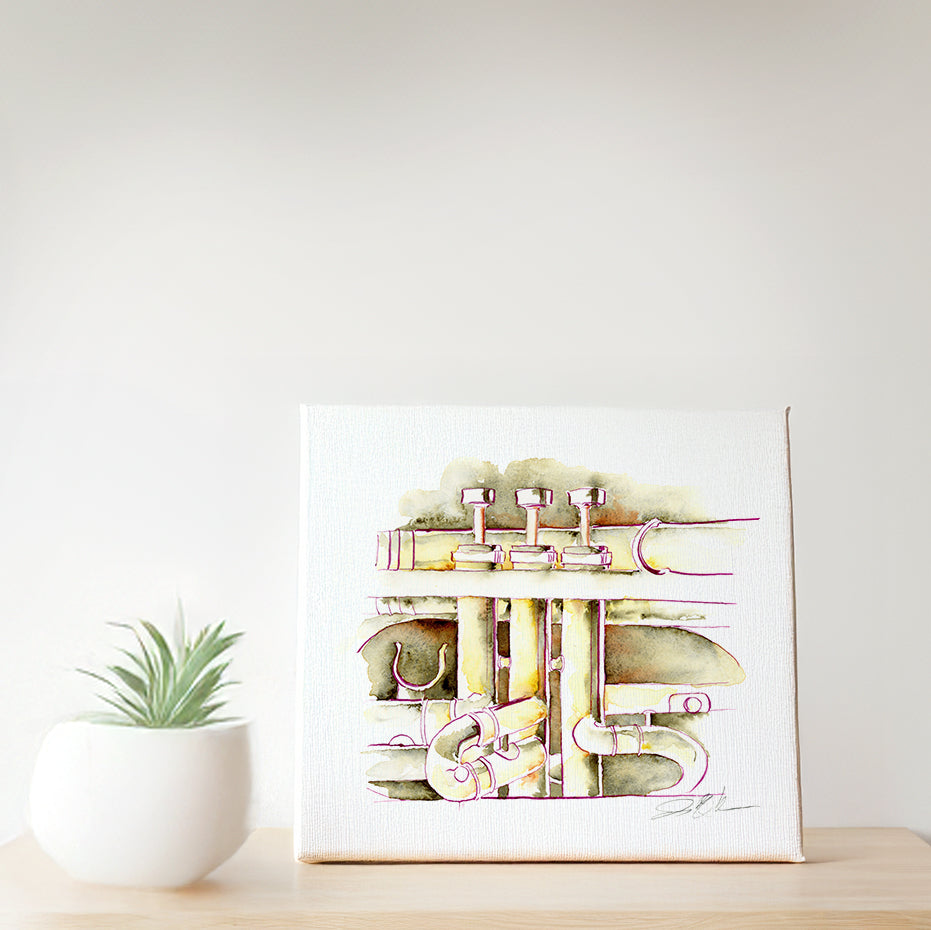 Honey Colored Baritone Horn