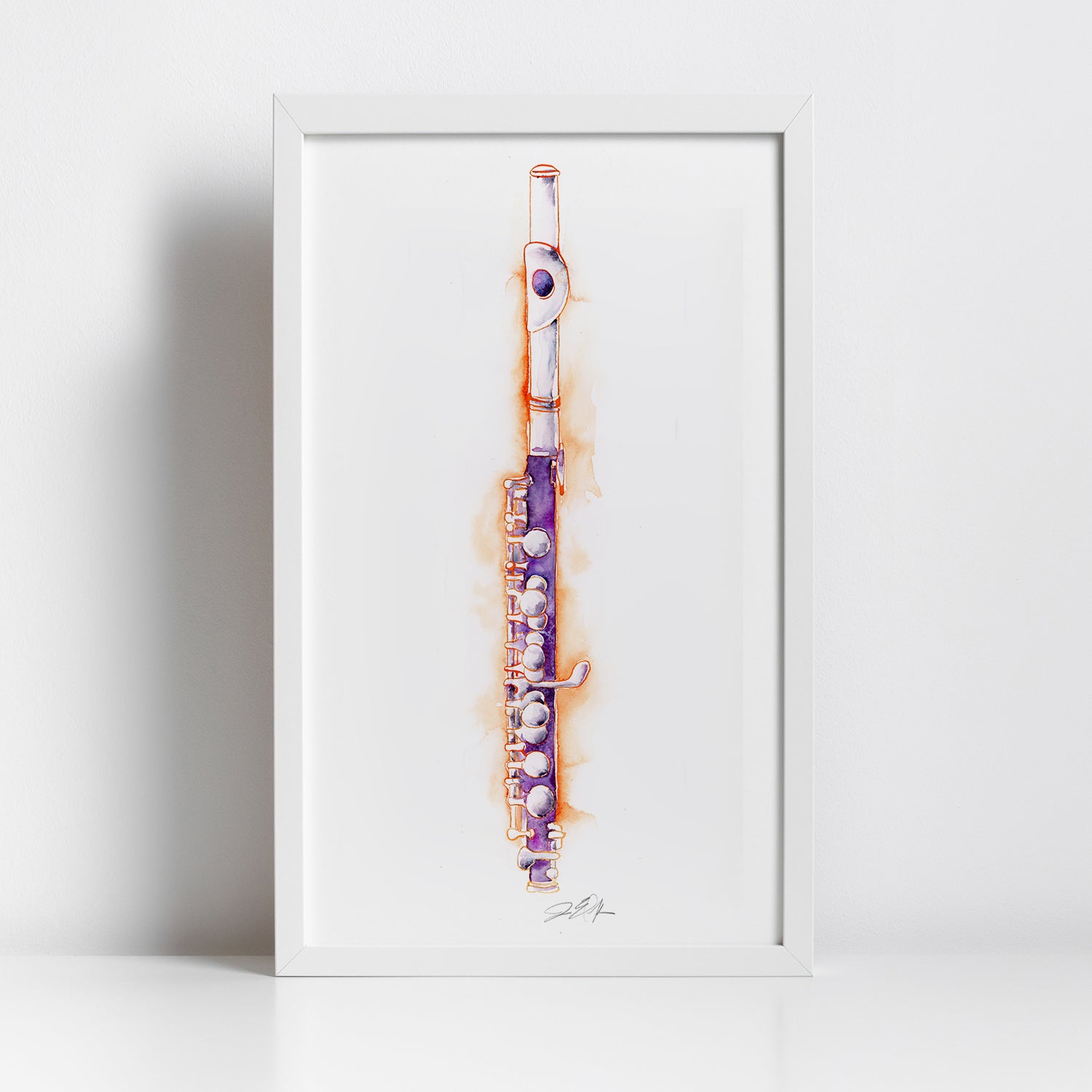 Piccolo in Purple & Orange