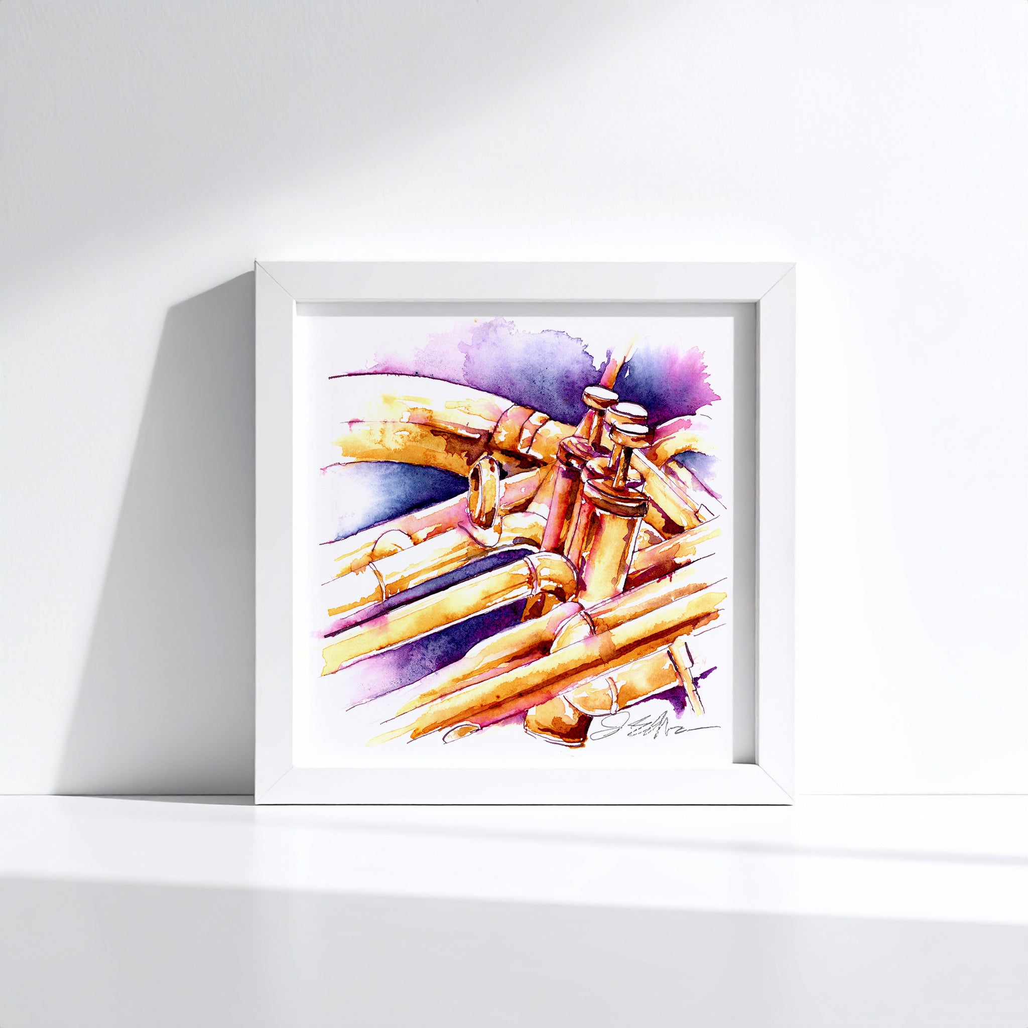 Sousaphone in Magenta